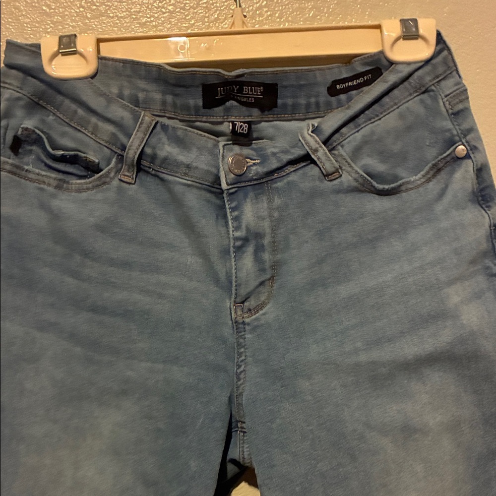 Judy Blue FadedBoyfriend lite Denim Jeans